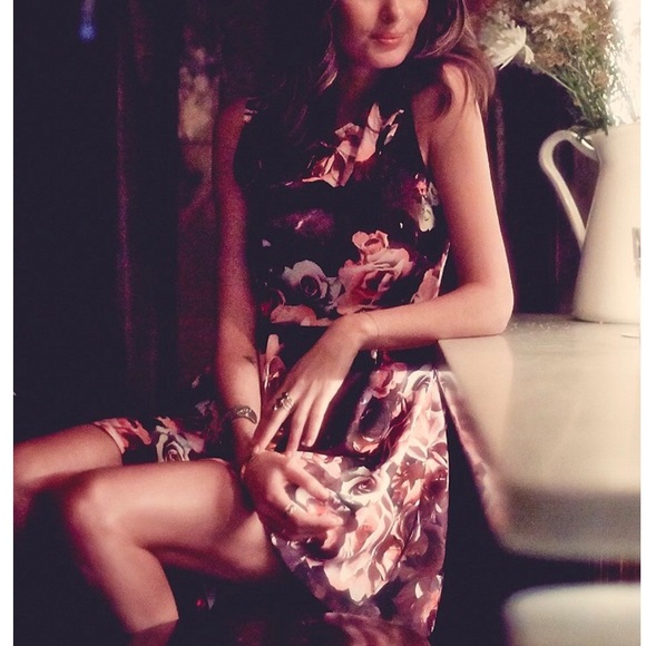 FREE PEOPLE Party Dress Intricate Draped Mini Gown poshmark.com/closet/kreed324 - Picture 4 of 10